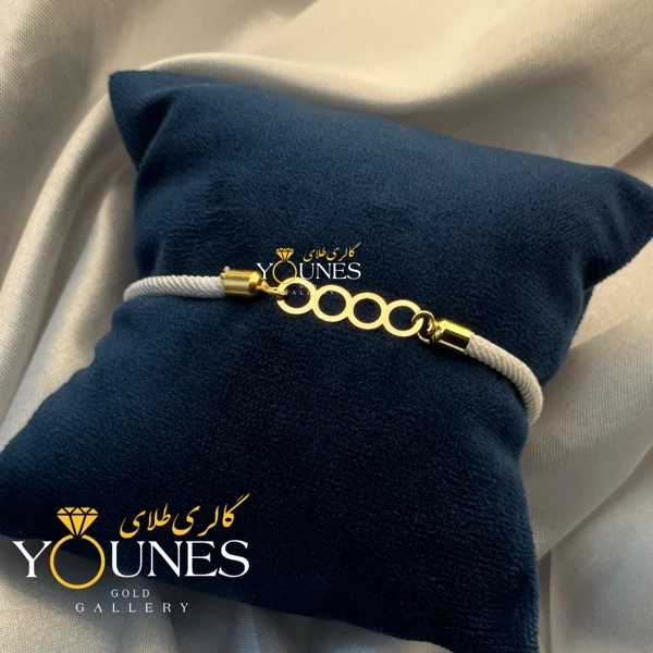 دستبند کارتیر طلا لیزری